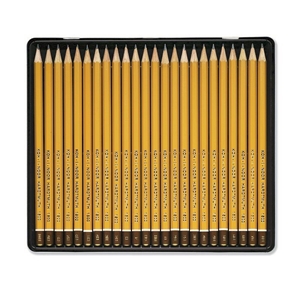 Kpl.Ołówków 24 szt.serii 1500 8B-10H KIN