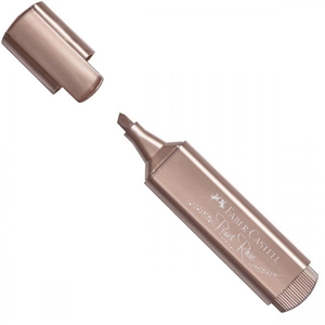 ZAKREŚLACZ 1546 METALICZNY RÓŻOWY FC