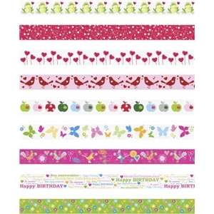 Tasiemka dekor z klejem 10m Heyda