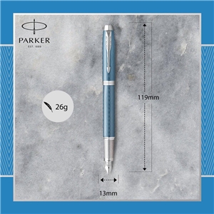 IM  Premium Pióro wieczne Blue Grey CT Parker