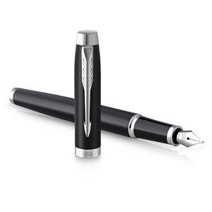 IM Pióro wieczne + długopis czar.CT etui PU Parker