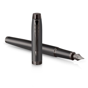 Duo IM Pióro wieczne + długopis Monochrom bronze