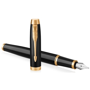 Duo IM Pióro wiecz+długopis blackGT ParkerPrestige