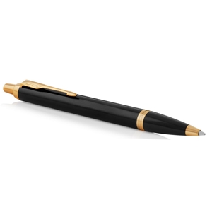 Duo IM Pióro wiecz.+długopis+etui czarne GT Parker