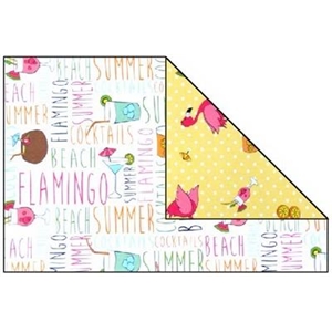 Karton  24x34 300g.FLAMINGI 5ark.